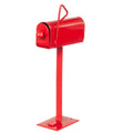 STANDING RED MAILBOX